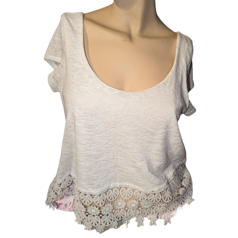 LA Hearts Cropped Top